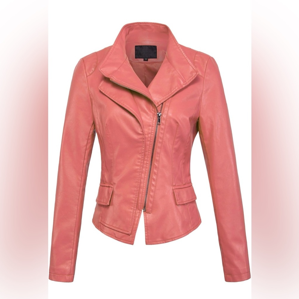 NWT Pink Moto Jacket